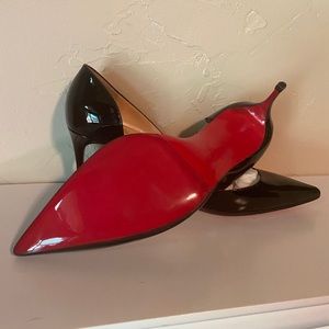 Iriza 70 mm Black Patent leather size 39